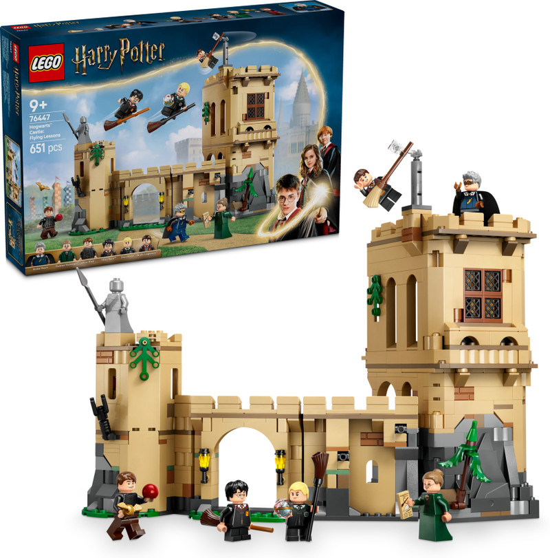 LEGO Harry Potter Hogwarts Castle: Flying Lessons Adventure Set 76447 (651 Blocks) Multicolor
