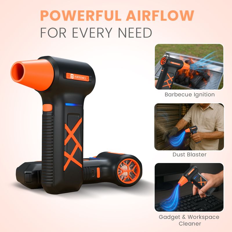 Portronics Tornado Plus High-Speed Air Duster - Image 6