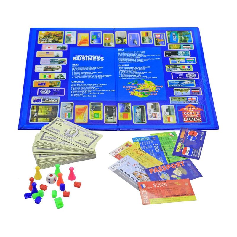 JMD Creation International Business Money & Assets Board Game - Image 2