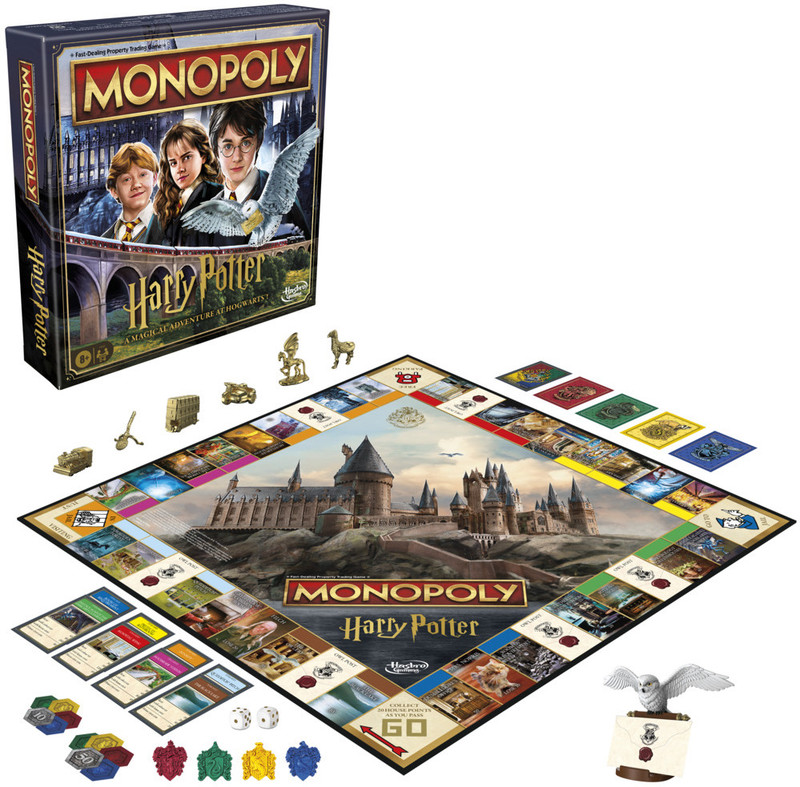 monopoly harry potter board game party fun
