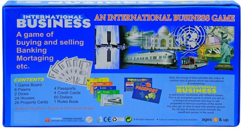 JMD Creation International Business Money & Assets Board Game - Image 5