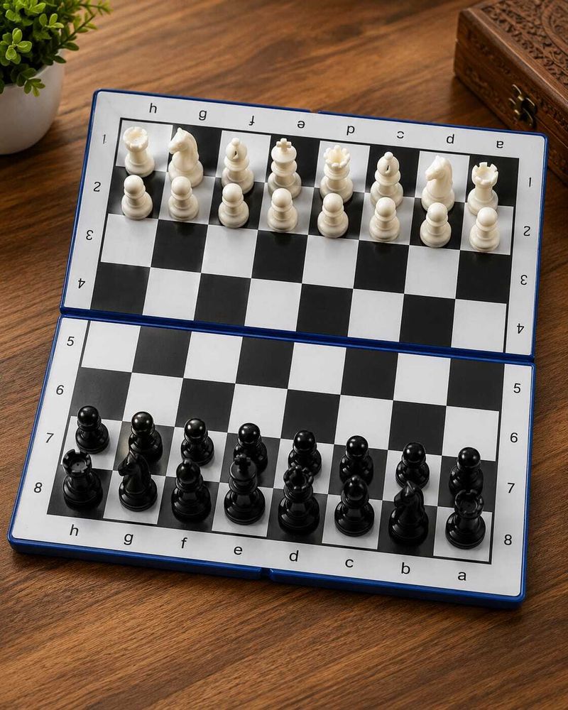 Om Enterprise Classic Chess Board 4 cm - Image 4
