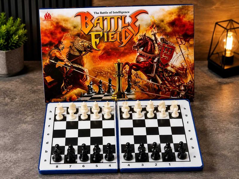 Om Enterprise Classic Chess Board 4 cm - Image 5