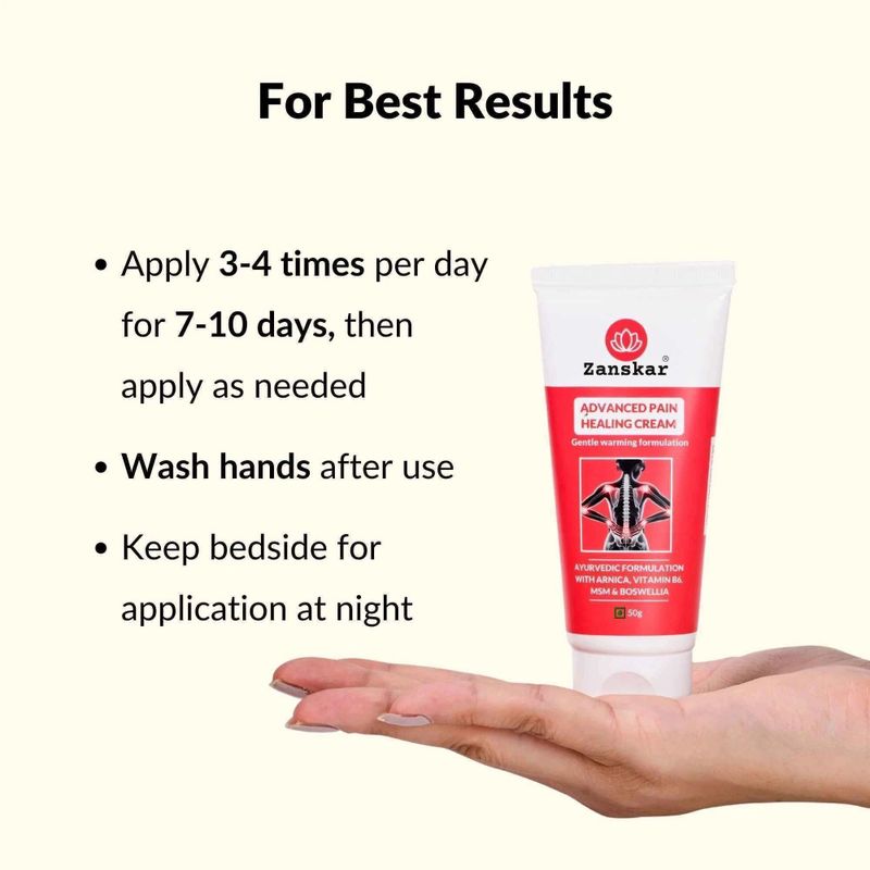 Zanskar Advanced Pain Healing Cream (Pack of 2) - Image 6