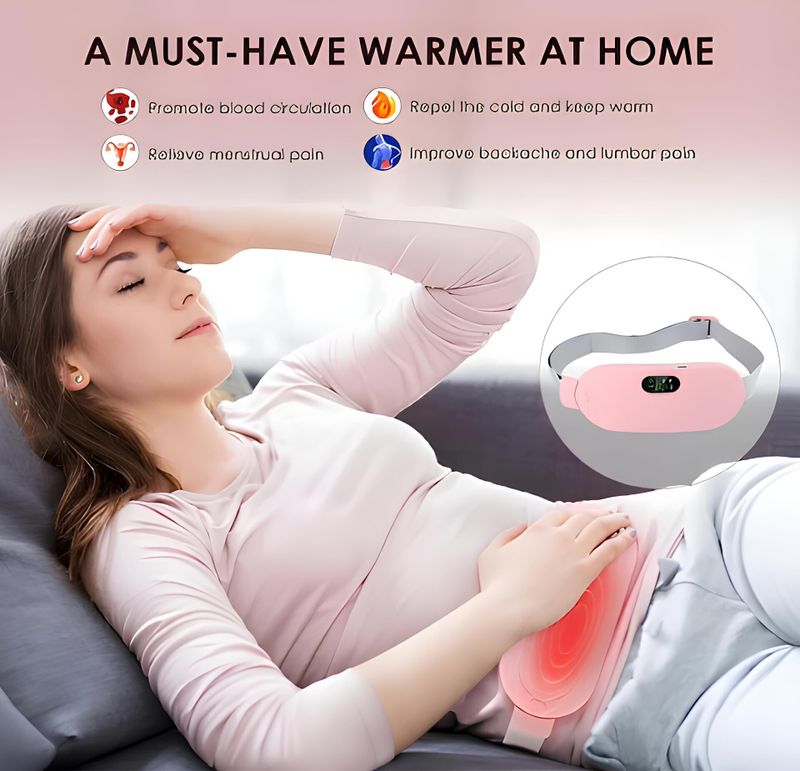 WALTTARIS Period Cramp Relief Massager & Heating Pad - Image 3