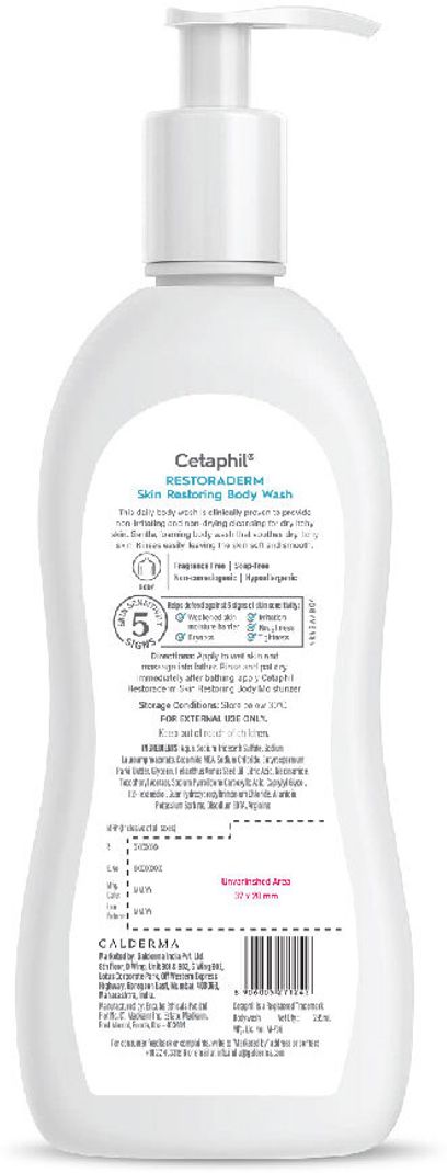 Cetaphil Restoraderm Body Wash 295 ml - Image 4