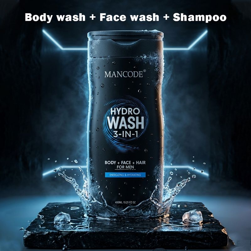 MANCODE Hydro Wash 3-in-1 Body Wash - Image 3