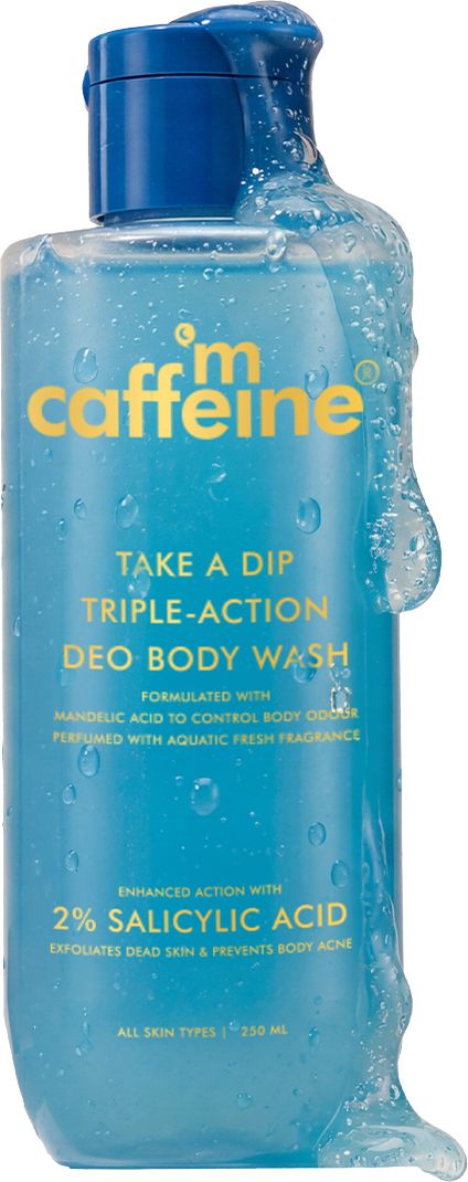 mCaffeine Aqua-Fresh 3-in-1 Perfume Body Wash 250 ml - Image 2