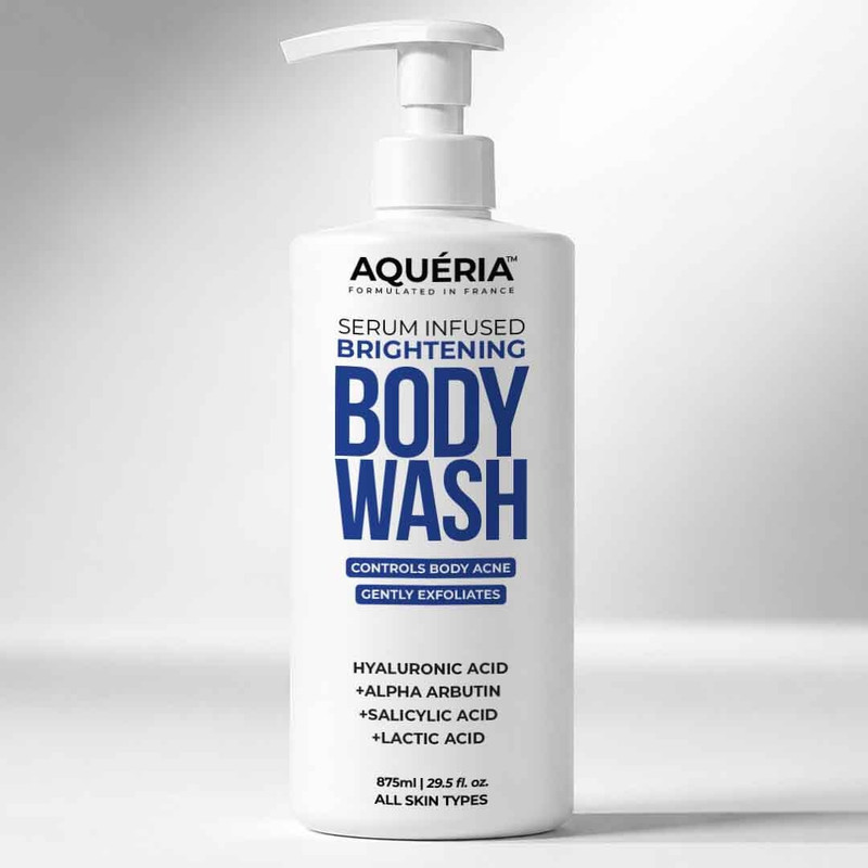 3 in 1 Serum Infused Brightening Body Wash with Hyaluronic Acid Alpha Arbutin (875 ml)