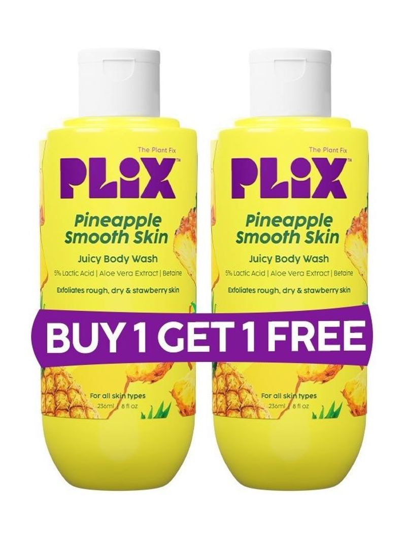 The Plant Fix Plix Pineapple 5% Lactic Acid Body Wash - Image 2