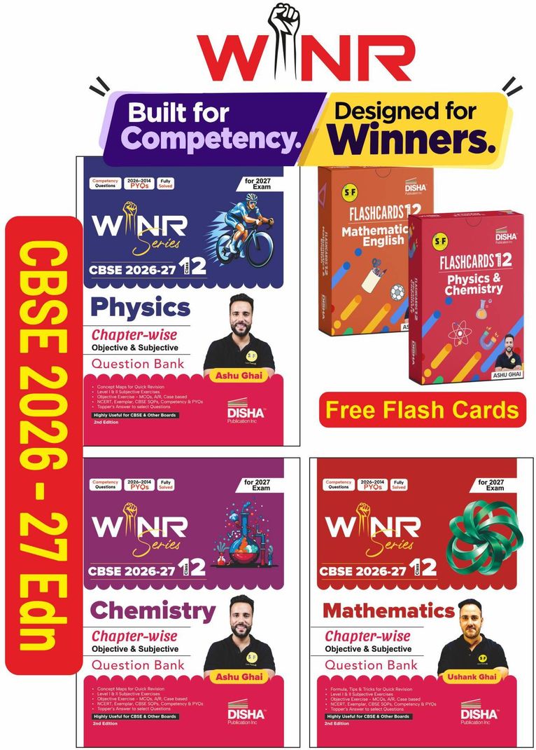 Disha publication Inc WINR Series CBSE 2026-27 Combo (3 Books) - Image 2