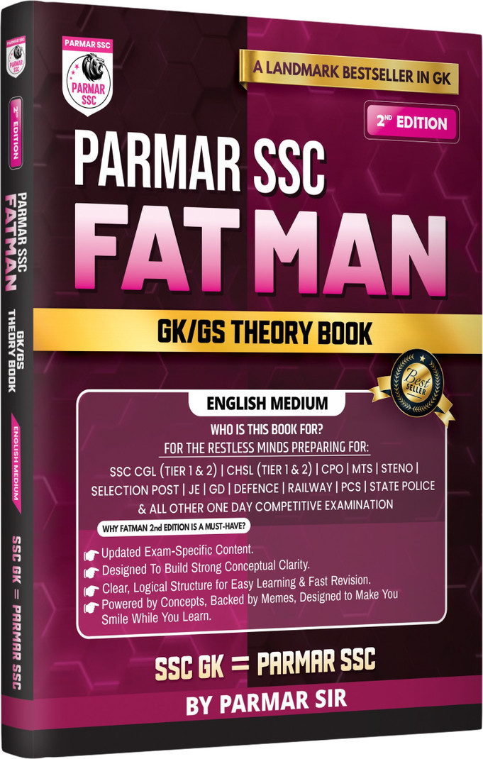Invincible Publication Pvt Ltd PARMAR SSC Fatman | GK/GS Theory Book (English, Paperback, unknown)