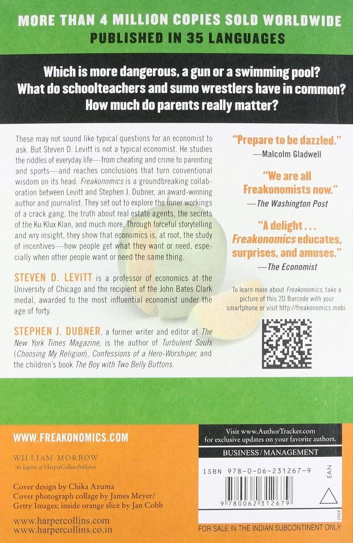 HarperCollins Publishers Freakonomics: A Rogue Economist Explores - Image 3