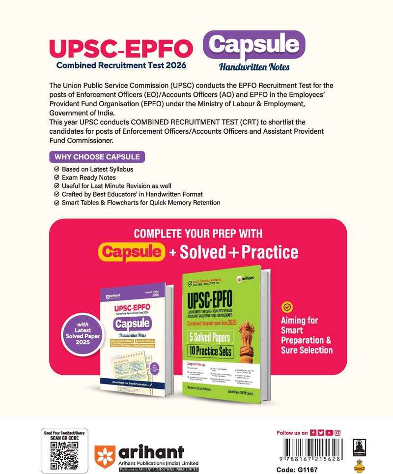 Arihant Publications India Limited Arihant UPSC-EPFO Recruitment 2026 - Image 4