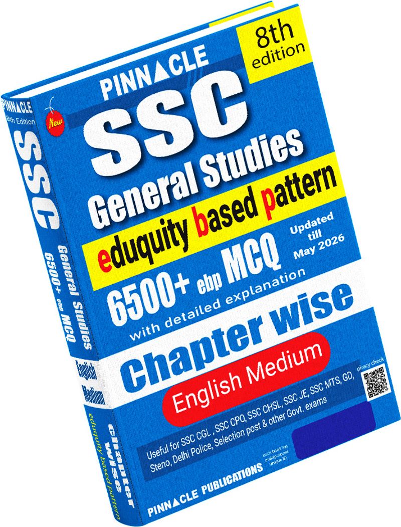 PINNACLE PUBLICATIONS SSC General Studies 6500+ MCQ Book - Image 3