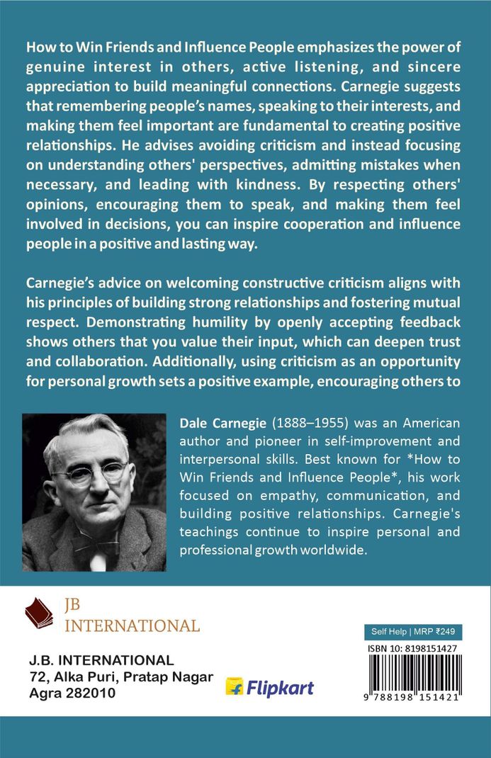 JB International How to Win Friends and Influence People - Image 3