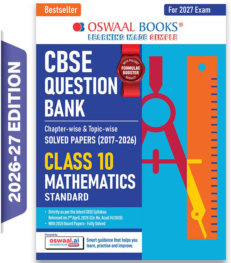 Oswaal Books CBSE Class 10 Mathematics (Standard) Question Bank - Image 2