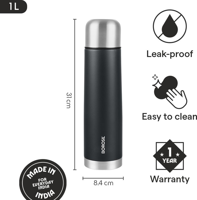 BOROSIL 24 Hours Thermo Insulated Bottle - Image 5