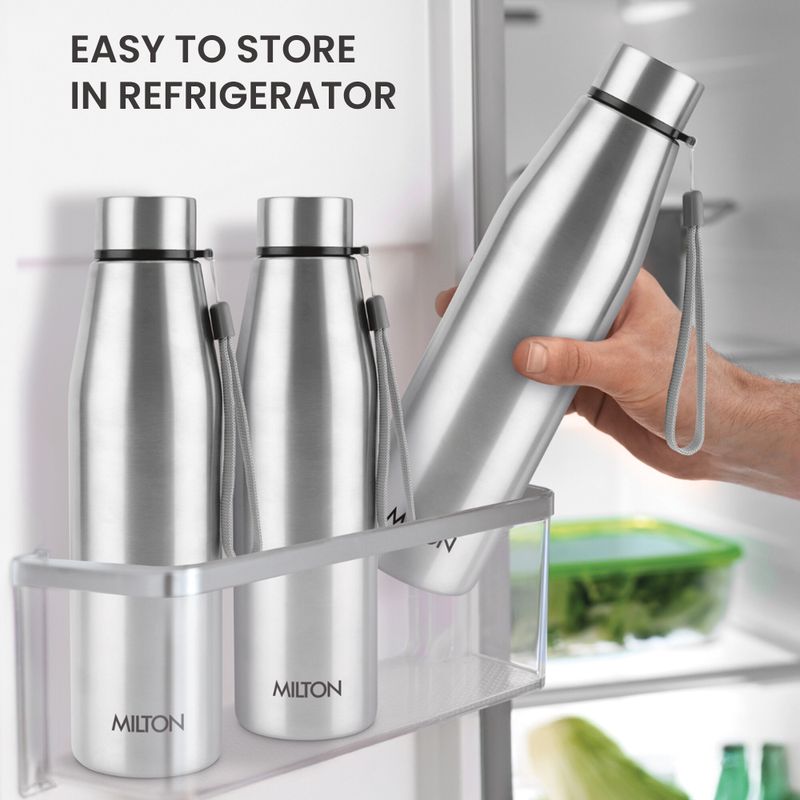 MILTON Drift 1000 Stainless Steel Bottle, 950ml, Set of 3 - Image 6