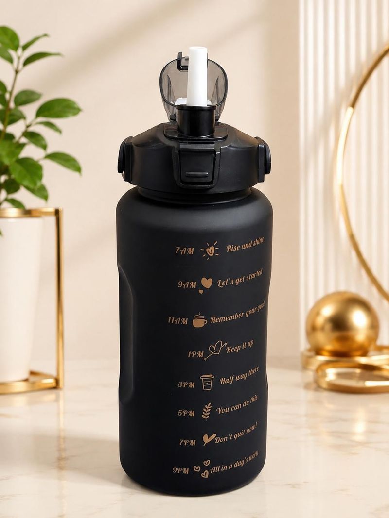 Akkisha Store Hydra Motivational 2L Bottle with Straw - Image 3