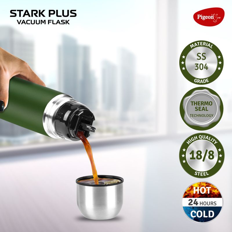 Pigeon Stark Plus Olive 1000 ml Flask - Image 4