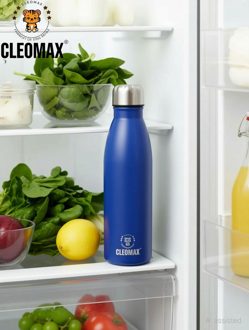 CLEOMAX Stainless Steel Single Wall Water Bottle - Image 4