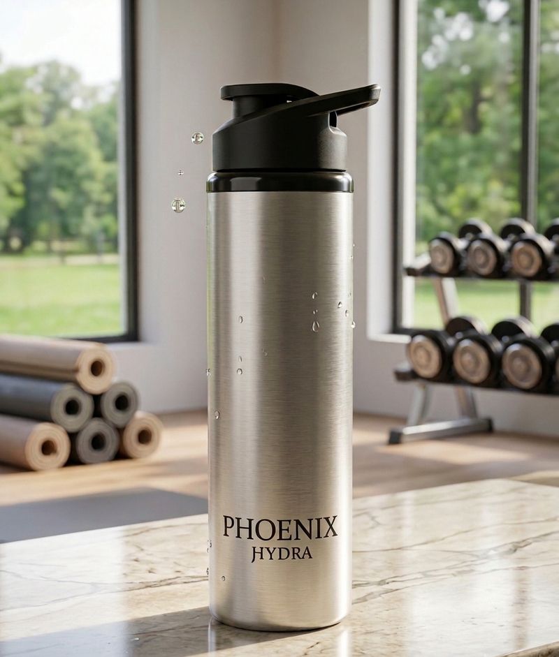 Phoenix Hydra 1000 ml Stainless Steel Sipper - Image 4