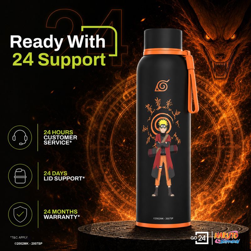 Go24 Bravo-Naruto 980 ml Thermosteel Flask - Image 5