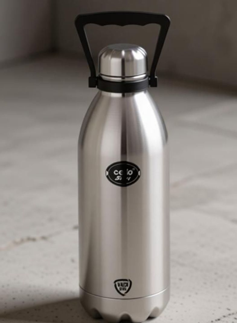 Cello 24 hr Hot & Cold 2000 ml Steel Flask - Image 4