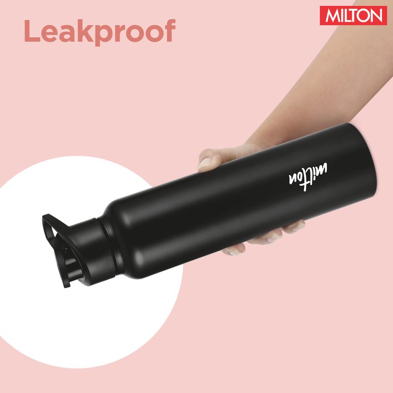 MILTON Torino 1000 980ml Stainless Steel Bottle Black - Image 6