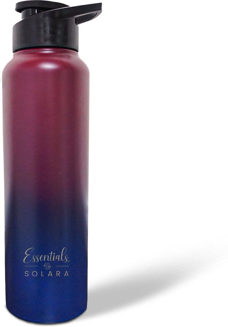 Solara Sports Water Bottle for Gym, Cycling, office, 1000 ml Stainless Steel Bottle (Pack of 1, Multicolor)