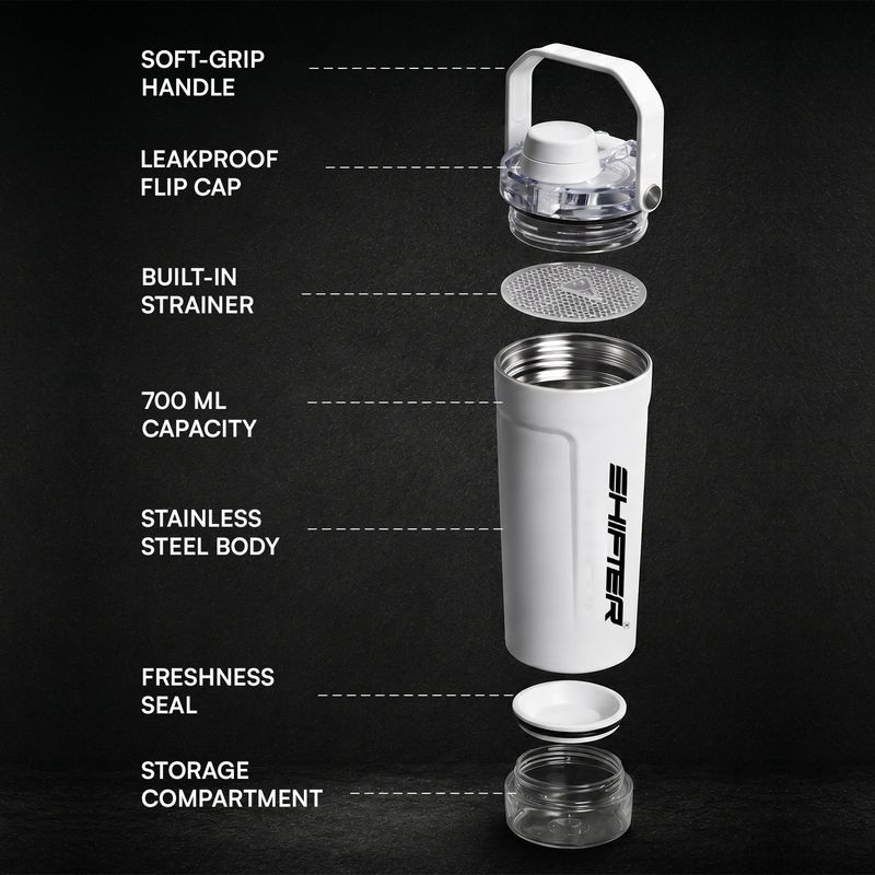 SHIFTER Steel Shaker 750 ml - Image 6
