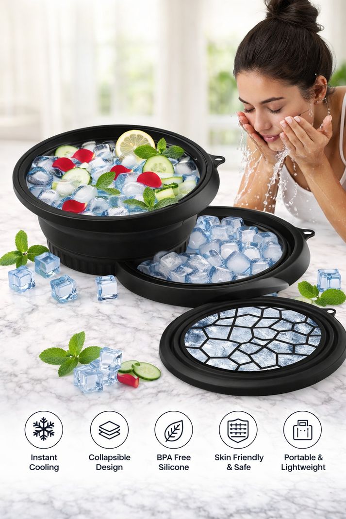 Trezox Silicone Massage Bowl Ice Facial Bowl - Image 4