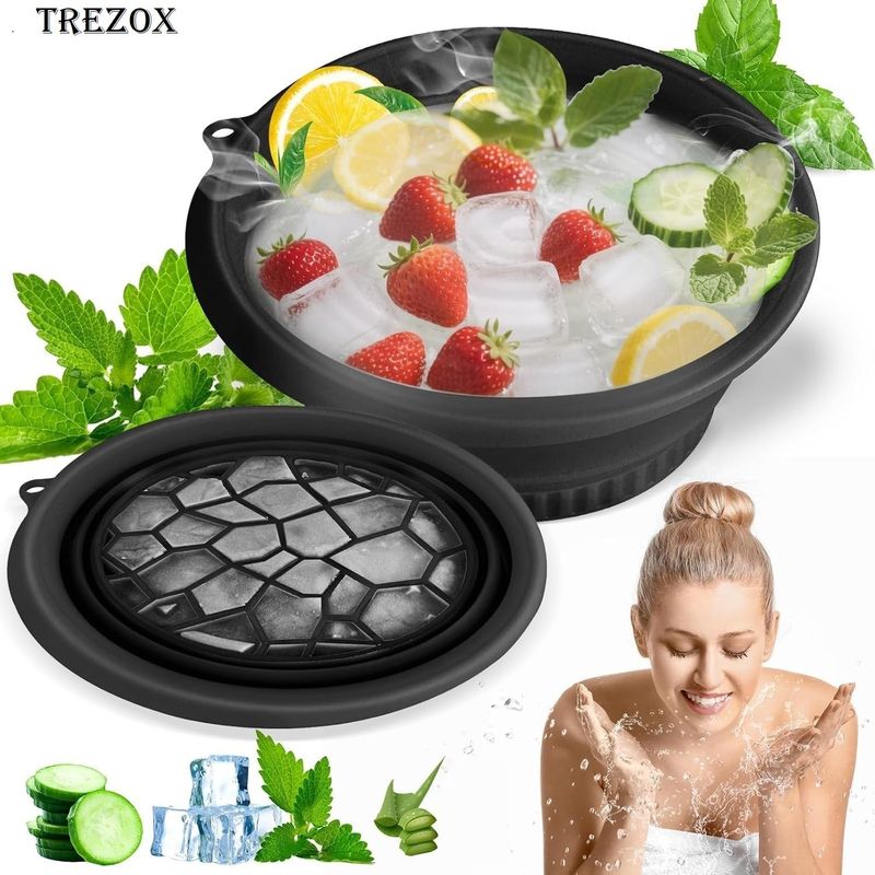 Trezox Silicone Massage Bowl Ice Facial Bowl - Image 3