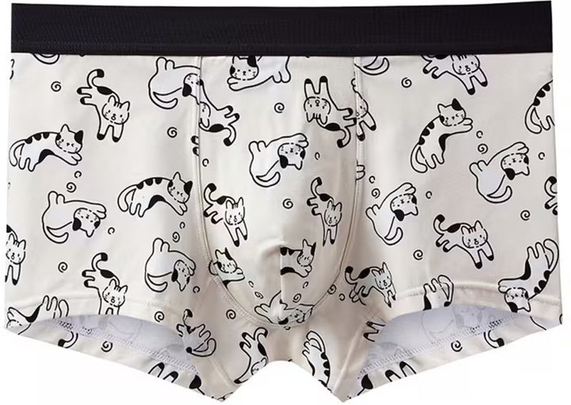 ZENVANEX 3 Pack Men's Checkered Trunks - Image 4