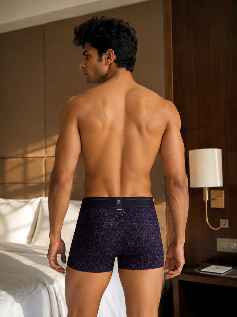 Dollar Bigboss Men's Printed Trunks Pack of 2 - Image 4