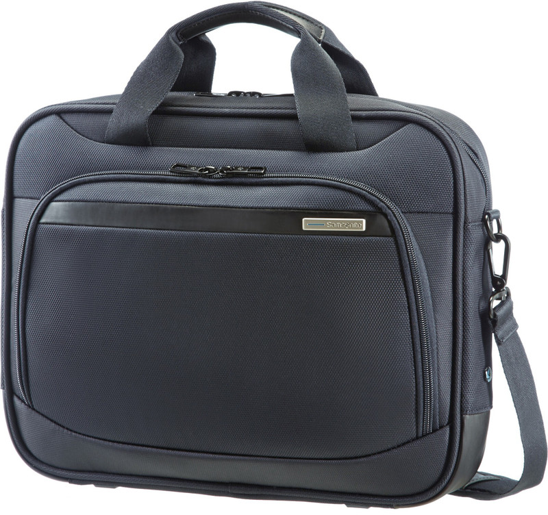 Samsonite SAMSONITE VECTURA SLIM BAILHANDL3 13.3-BLACK Small Briefcase - For Men & Women (Black)