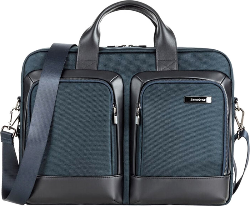 Samsonite SAMSONITE SEFTON Medium Briefcase - For Men & Women (Navy Blue)