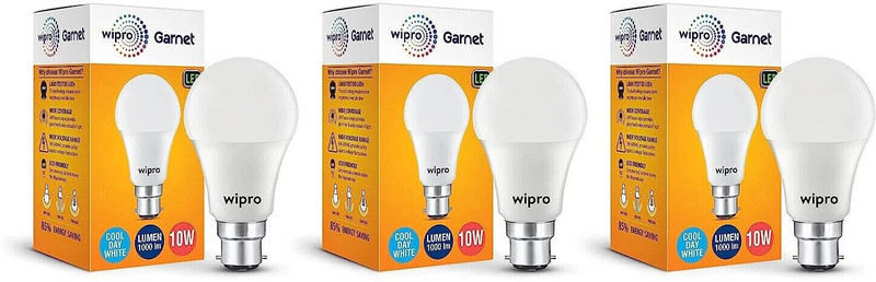 Wipro 10 W Basic Standard B22 LED Bulb