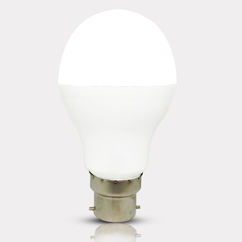 Waken 9W Basic Round B22 LED Bulb (White) - Image 4