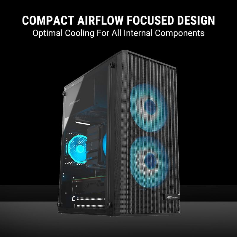 rionix Ant Value VM10 Gaming Cabinet - Image 3