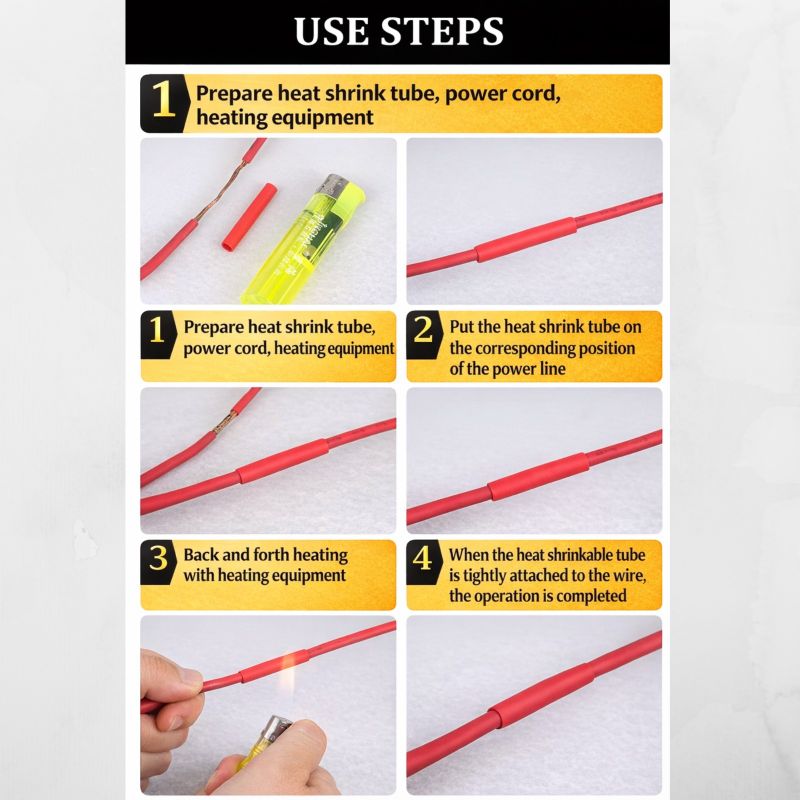 TAARAMA 560pcs 2:1 Heat Shrink Tubing Kit - Image 5