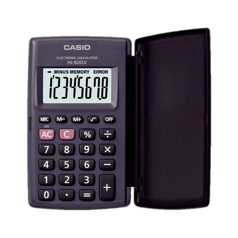 Casio HL820LV 8-Digit Basic Calculator - Image 2