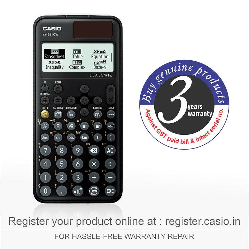 Casio FX-991CW Scientific Calculator (12 Digit) - Image 5