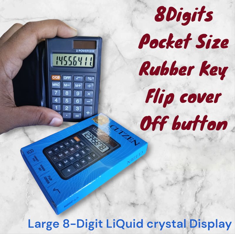 Crewel Small Pocket Calculator - Image 4
