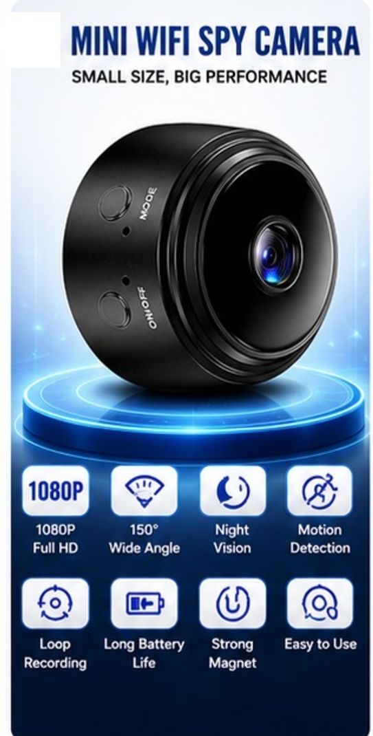 osqd 1080P Wireless Mini CCTV Camera - Image 3