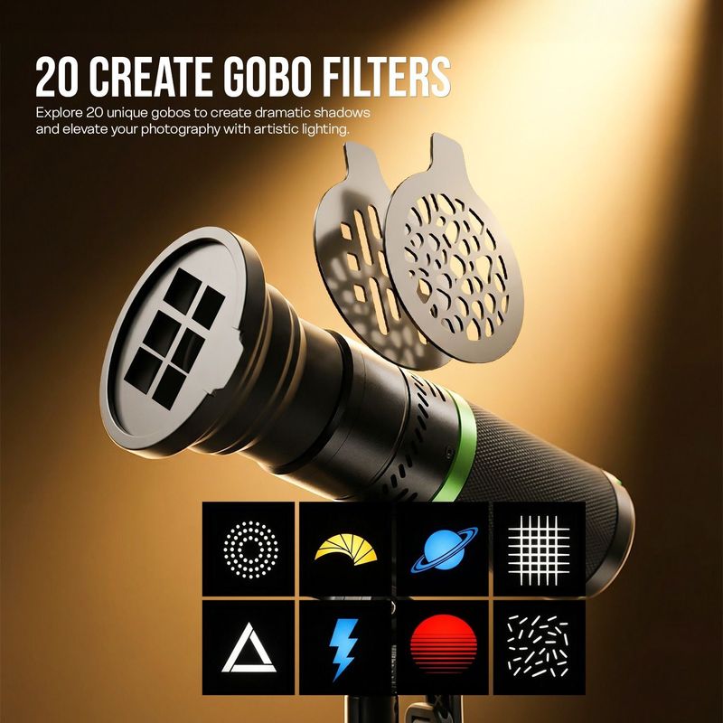 Hiffin G-Flash PRO 30W RGB LED Video Light - Image 4