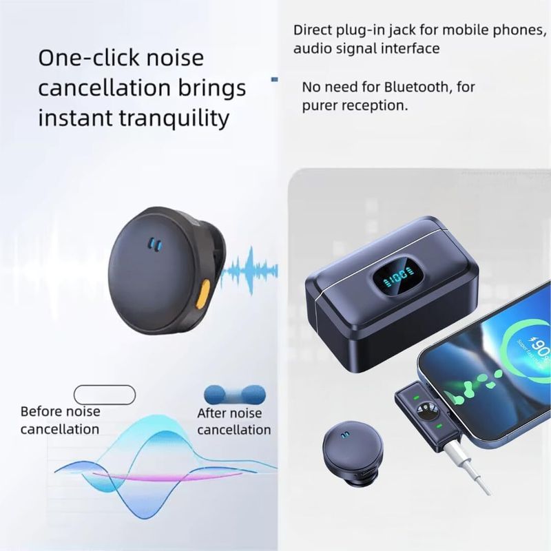 FITRIC Wireless Lavalier Lapel Dual Mic - Image 3