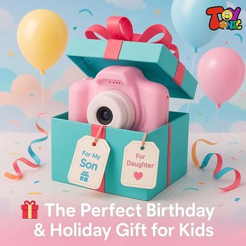 Hokti Kids Selfie Camera 13MP 1080P HD - Image 5