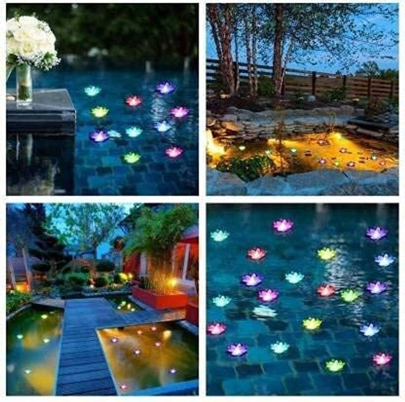 Drisona Multicolor Floating LED Tea Light Candle - Image 5